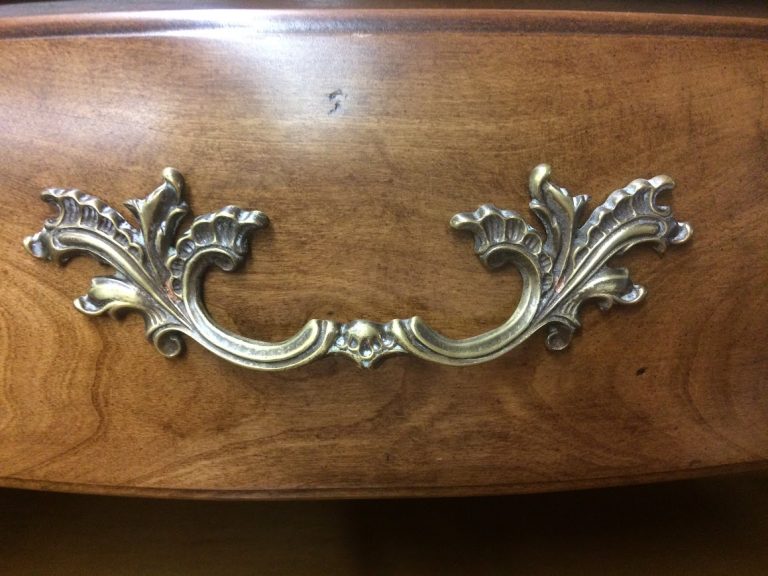 Vintage Tall Chest of Drawers, French Provincial Furniture, White Furniture Company - Image 7