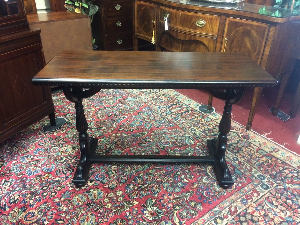 Best Price Antique Mahogany Sofa Table, Jacobean Style Console Table
