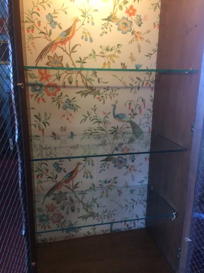 Vintage French Style Cabinet, French Provincial Curio - Image 8