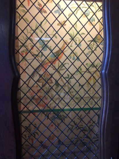 Vintage French Style Cabinet, French Provincial Curio - Image 3