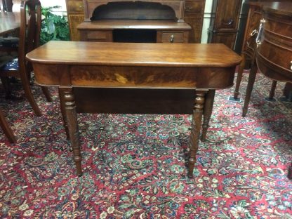 Antique Accent Table, Antique Hall Table, Carved Leg Antique Table