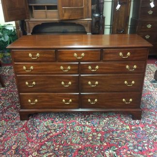 Vintage Henkel Harris Dresser, Mahogany Dresser, Finish 29 Henkel Harris Dresser