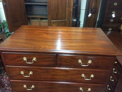 Pre-Owned Henkel Harris Tall Chest, Chest of Drawers, Mahogany Tall Chest Finish 29 Henkel Harris