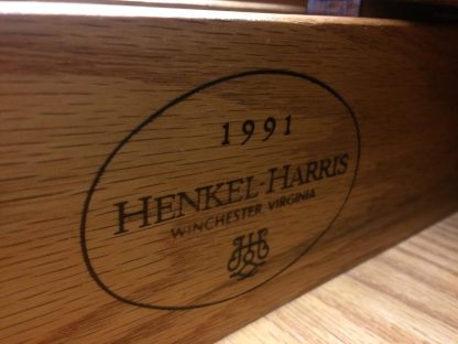 Pre-Owned Henkel Harris Tall Chest, Chest of Drawers, Mahogany Tall Chest Finish 29 Henkel Harris