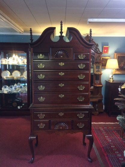 Vintage Highboy Chest, Jasper Cabinet Company, Two Piece Vintage Highboy - Image 2