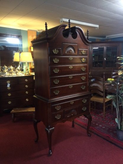 Vintage Highboy Chest, Jasper Cabinet Company, Two Piece Vintage Highboy - Image 11