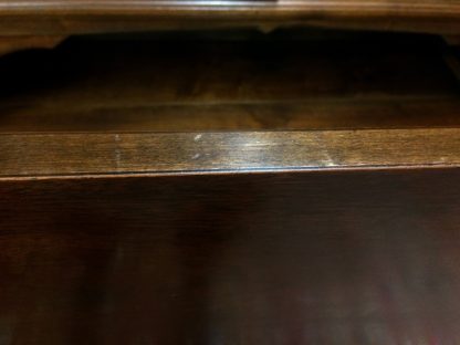 Queen Size Poster Bed, Cherry Queen Poster Bed, Rice Carved Poster Bed - Image 6