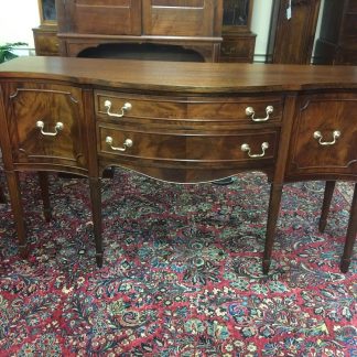 Vintage Mahogany Sideboard, Spade Foot Sideboard, Federal Revival Buffet, Vintage Buffet