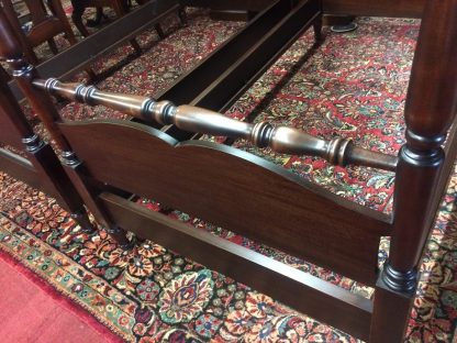 Vintage Twin Beds, Pair of Vintage Twin Beds, Mahogany Twin Beds - Image 3