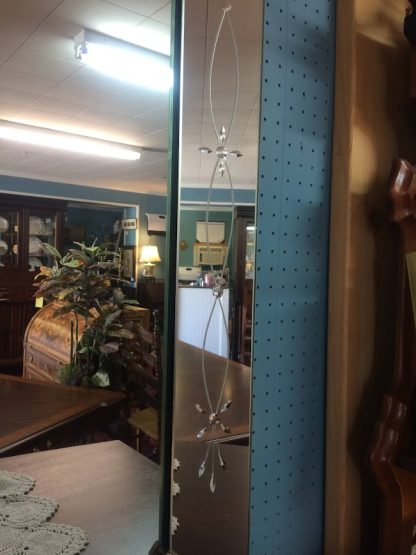 Vintage Art Deco Mirror, Etched Mirror, Venetian Mirror - Image 2