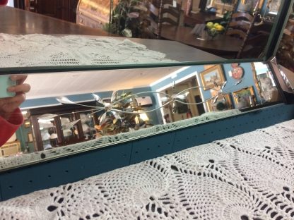 Vintage Art Deco Mirror, Etched Mirror, Venetian Mirror - Image 6