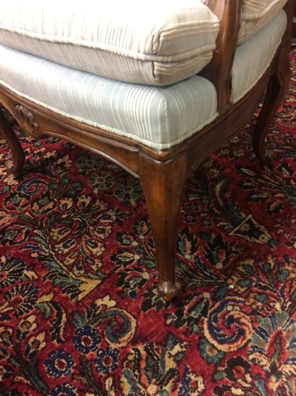 Vintage French Country Chairs, Bernhardt Furniture, Set of Four Chairs - Image 4