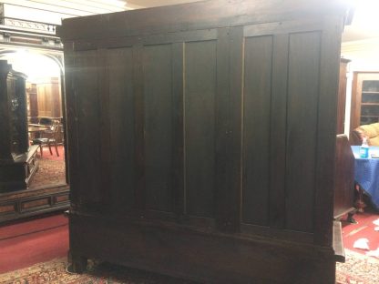 Monumental Antique Bookcase, Oak Bookcase Cabinet, Large Bookcase - Image 3