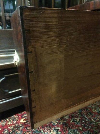 Antique Mahogany Sideboard, Hepplewhite Sideboard Buffet, D-Shaped Sideboard - Image 11