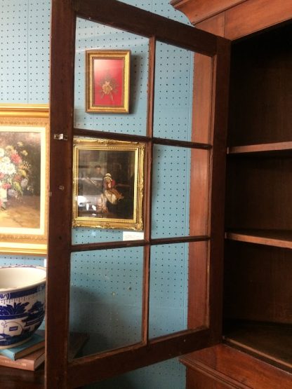 Antique Corner Cabinet, Early Corner Cupboard, Primitive Corner Cabinet - Image 5