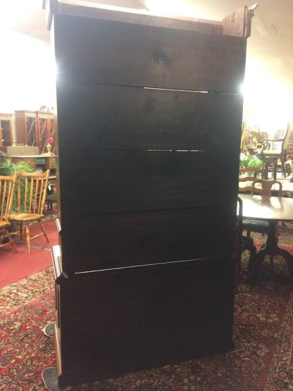 Antique Bankers Desk, Victorian Secretary Desk, Large Secretary Desk with Storage - Image 3
