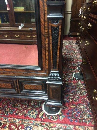 Antique Wardrobe, Victorian Wardrobe, Linen Press, Walnut Wardrobe - Image 10