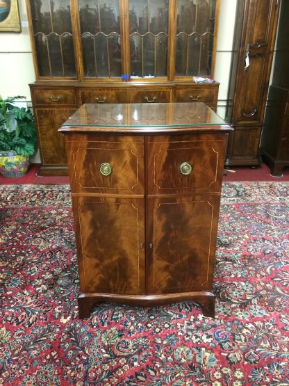 Vintage Mahogany Storage Cabinet, Storage Cabinet, Bar Cabinet - Image 4