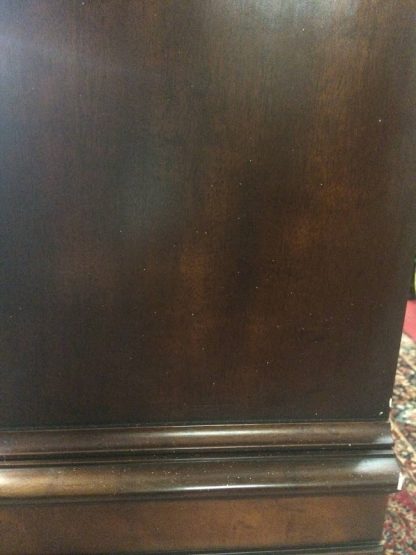 Vintage Mahogany Breakfront, China Cabinet, Federal Style Cabinet - Image 3