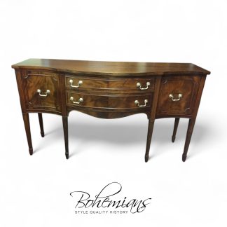 Vintage Mahogany Sideboard, Spade Foot Sideboard, Federal Revival Buffet, Vintage Buffet