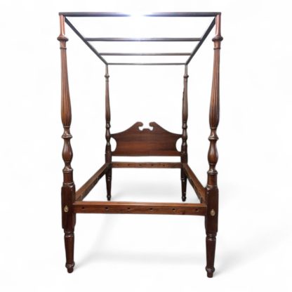 Antique Poster Bed, Early Mahogany Bed, Rope Bed Antique