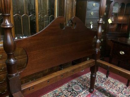 Antique Poster Bed, Early Mahogany Bed, Rope Bed Antique