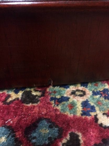Antique Mahogany China Cabinet, Bubble Glass China Cabinet, Federal Revival China Cabinet - Image 3