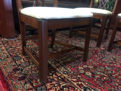 Chippendale Chairs, Mahogany Dining Chairs, Vintage Dining Chairs Set of Five - Image 5