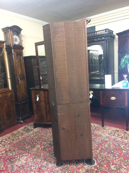 Vintage Corner Cabinet, Narrow Corner Cabinet attributed to Tom Seely Furniture, Two Piece Corner Cabinet - Image 7