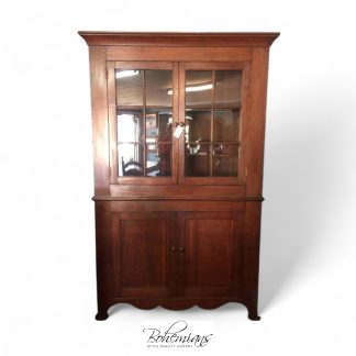 Antique Corner Cabinet, Early Corner Cupboard, Primitive Corner Cabinet