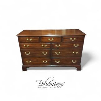 Vintage Henkel Harris Dresser, Mahogany Dresser, Finish 29 Henkel Harris Dresser