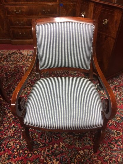 Vintage Hickory Chair Arm Chairs, Scroll Arm Chairs, The Pair - Image 10