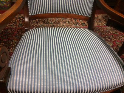 Vintage Hickory Chair Arm Chairs, Scroll Arm Chairs, The Pair - Image 7