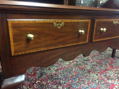 Vintage Sideboard, Henkel Harris Furniture, Henkel Harris Huntboard, Inlaid Banded Huntboard, Vintage Henkel Harris Mahogany - Image 3
