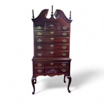 Vintage Highboy Chest, Jasper Cabinet Company, Two Piece Vintage Highboy