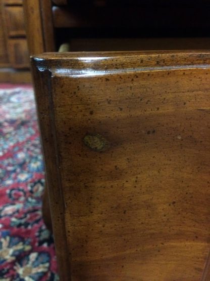 Vintage Lingerie Chest, Cherry Narrow Chest of Drawers, French Provincial Furniture - Image 8