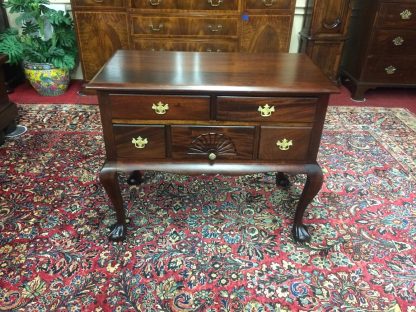 Vintage Mahogany Lowboy Chest, Small Vintage Chest of Drawers, Ball and Claw Foot Dresser