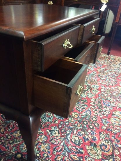 Vintage Mahogany Lowboy Chest, Small Vintage Chest of Drawers, Ball and Claw Foot Dresser - Image 11