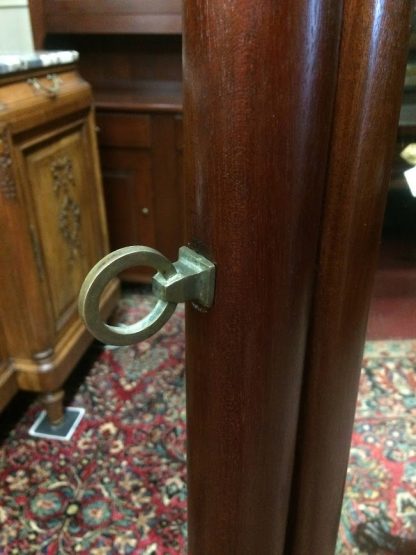 Antique Empire Cheval Mirror, Dressing Mirror, Tilting Mirror with Stand, Standing Mirror - Image 7