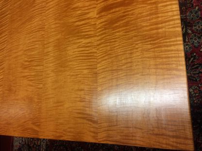 Vintage Tiger Maple Dining Table, Farm Style Table, Farmhouse Table
