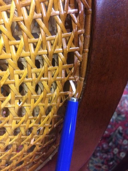 Vintage Dining Chairs, Cupid Dining Chairs, Caned Back Chairs, Set of Six Chairs - Image 9