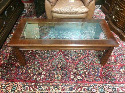 Vintage Coffee Table, Glass Top Coffee Table, Lane Furniture - Image 2