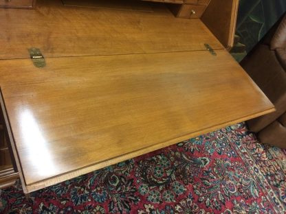 Vintage Maple Secretary Desk, Vintage Slant Front Desk, Conant Ball Furniture - Image 15