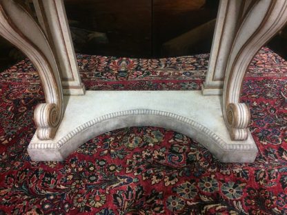 Vintage Granite Console, Neoclassical Style Console Table, Entryway Table - Image 7