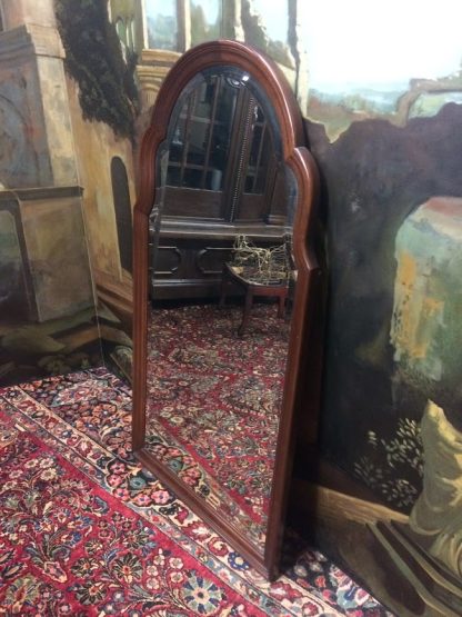 Vintage Wall Mirror, Councill Craftsman Wall Mirror, Cherry Beveled Mirror - Image 5