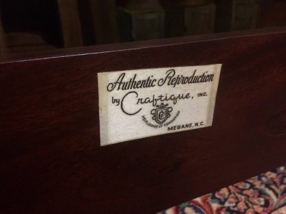 Vintage Poster Bed, Carved Four Poster Bed, Queen Sized Poster Bed, Craftique Furniture - Image 9