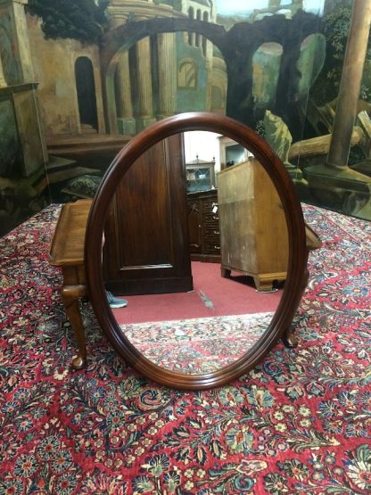 Vintage Mirror, Oval Mirror, Henkel Harris Wall Mirror - Image 3