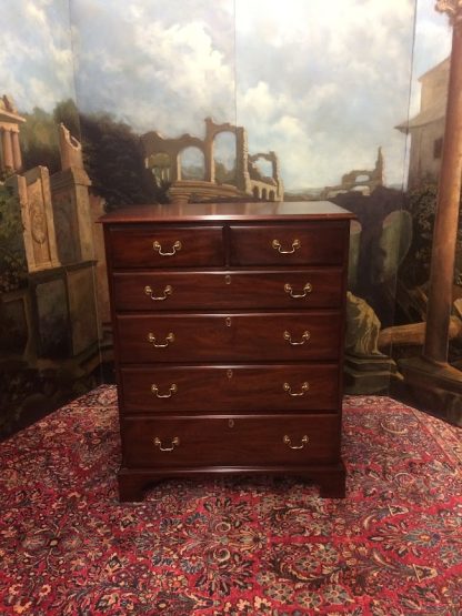 Vintage Chest of Drawers, Henkel Harris Chest of Drawers, Tall Chest, Mahogany Dresser