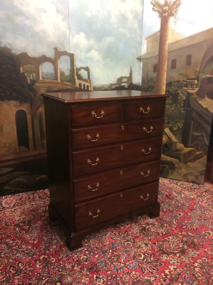 Vintage Chest of Drawers, Henkel Harris Chest of Drawers, Tall Chest, Mahogany Dresser - Image 2