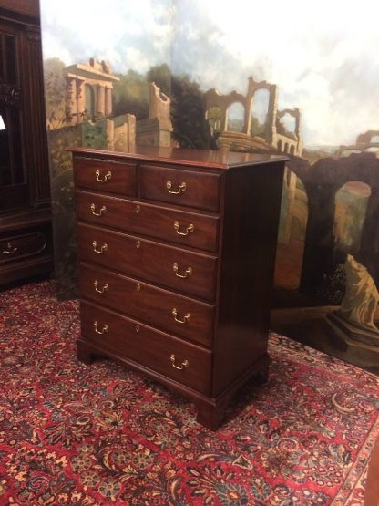 Vintage Chest of Drawers, Henkel Harris Chest of Drawers, Tall Chest, Mahogany Dresser